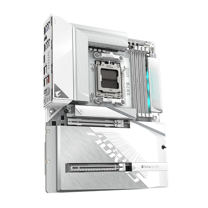 Gigabyte Motherboard X870 AORUS STEALTH ICE