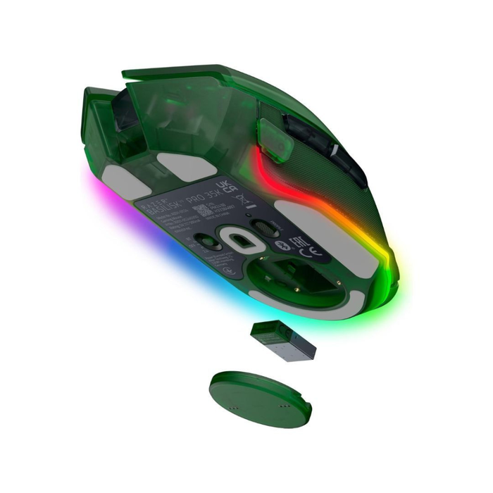 Razer Wireless Gaming Mouse Basilisk V3 Pro 35K Phantom Green