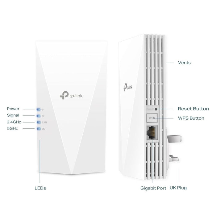 Tp-Link WiFi Extender RE700X AX3000