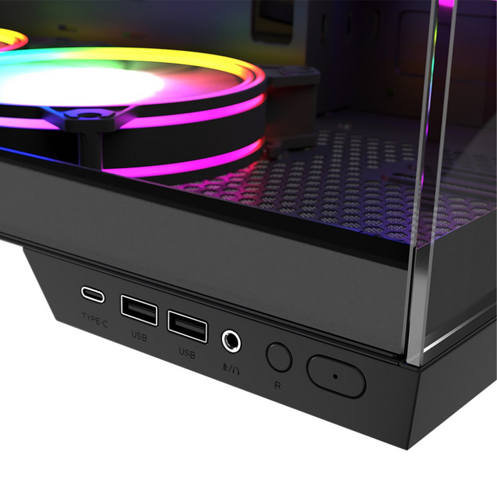 Modecom PC Case VOLCANO Panorama 5F APEX ARGB MIDI