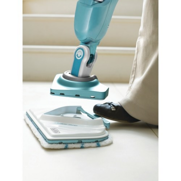 Black+Decker Portable Steam Cleaner BHSM1610DSM 0.5 L White