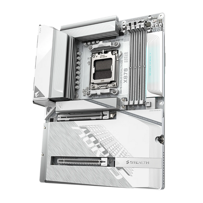 Gigabyte Motherboard X870 AORUS STEALTH ICE
