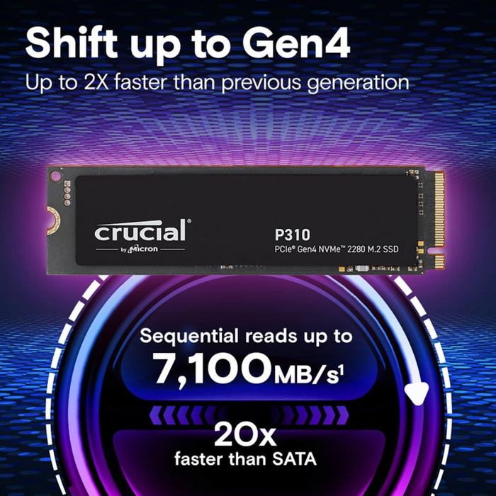 Crucial SSD P310 M.2 NVMe 2TB
