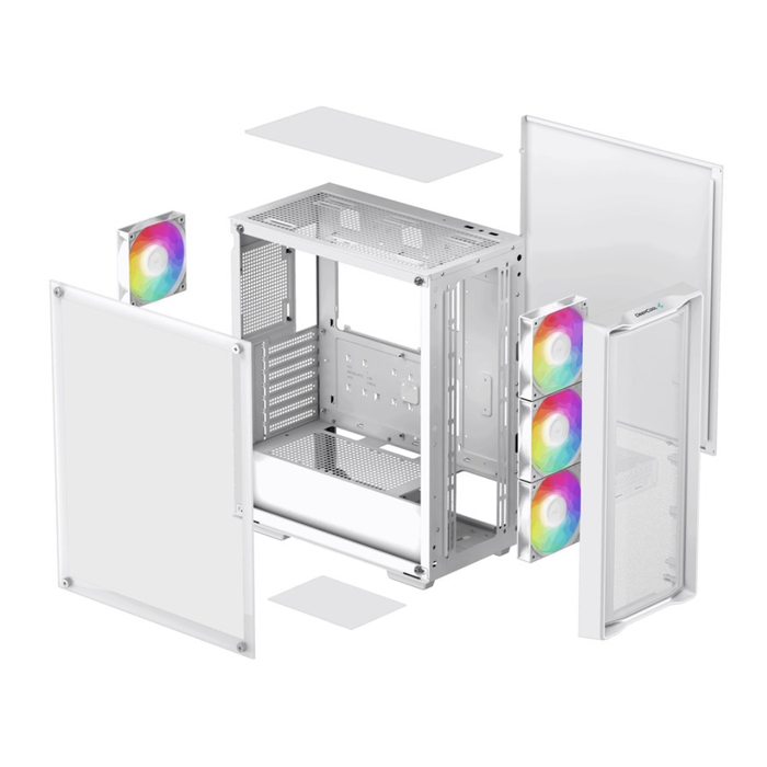 DeepCool PC Case CC560 MESH V2 White