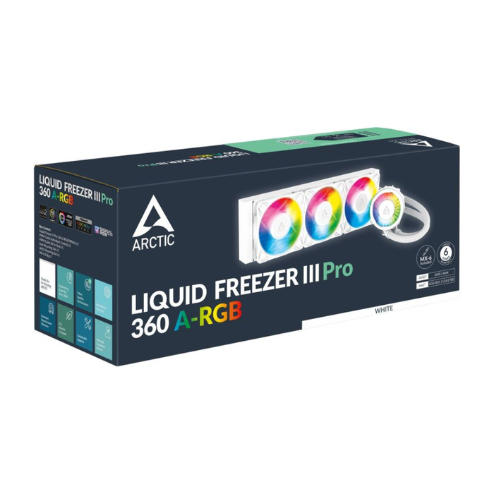 Arctic Liquid Cooler Liquid Freezer III PRO 360 ARGB White