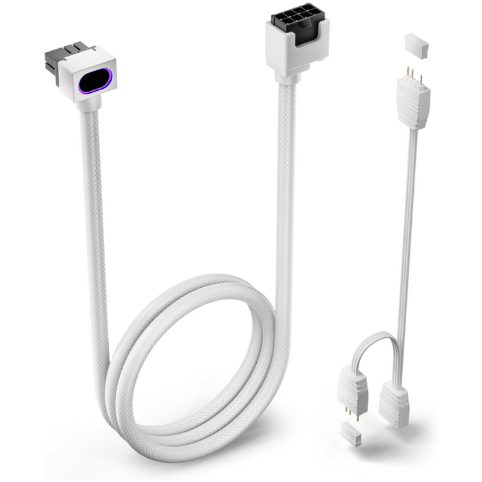 Asiahorse Hydrus 8-Pin GPU Extension Cable White