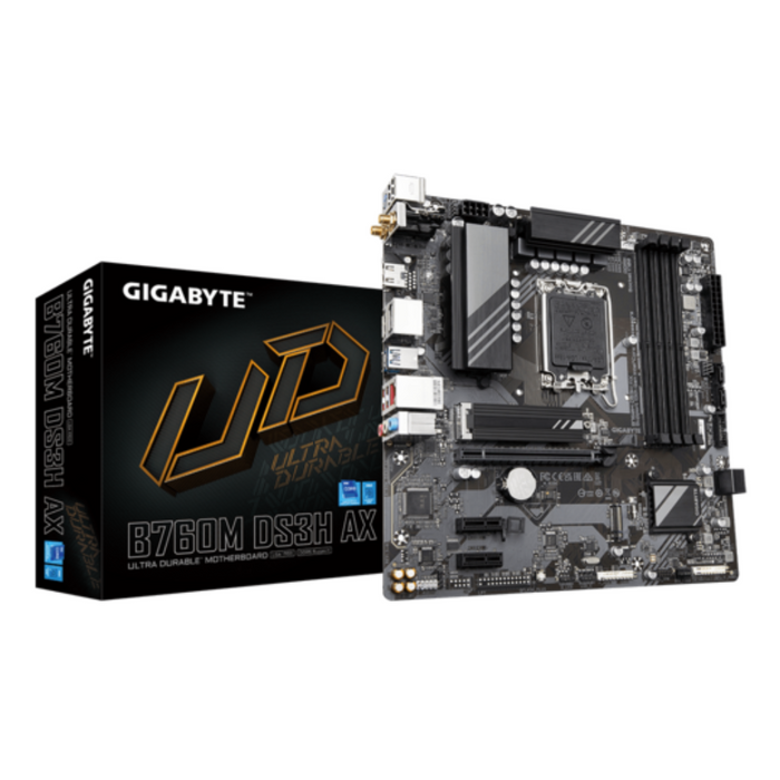 Gigabyte Motherboard B760M DS3H AX