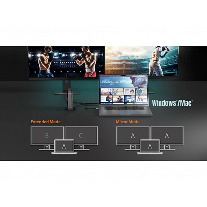 j5create Type-C 11-in-1 Docking Station with Wireless Charger