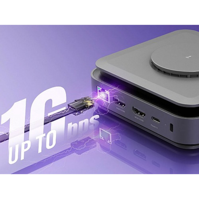 j5create Type-C 11-in-1 Docking Station with Wireless Charger