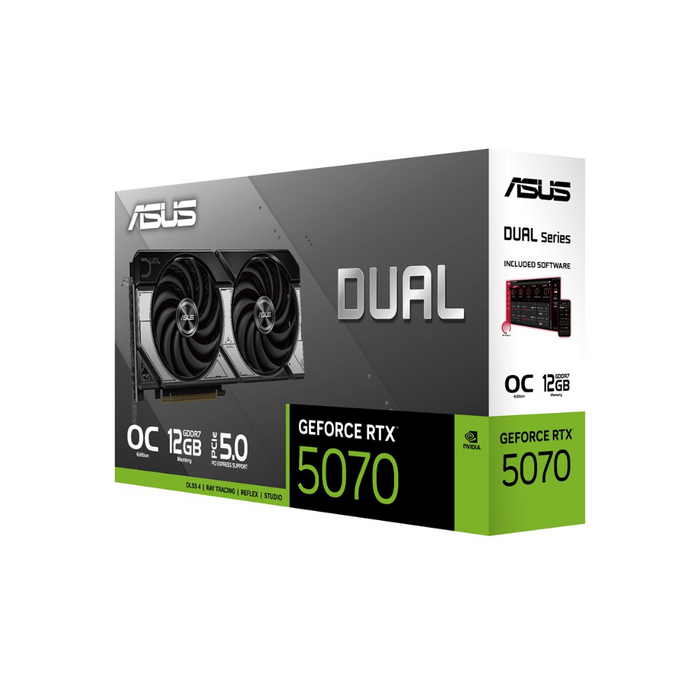 Asus Dual NVIDIA GeForce RTX 5070 OC 12GB
