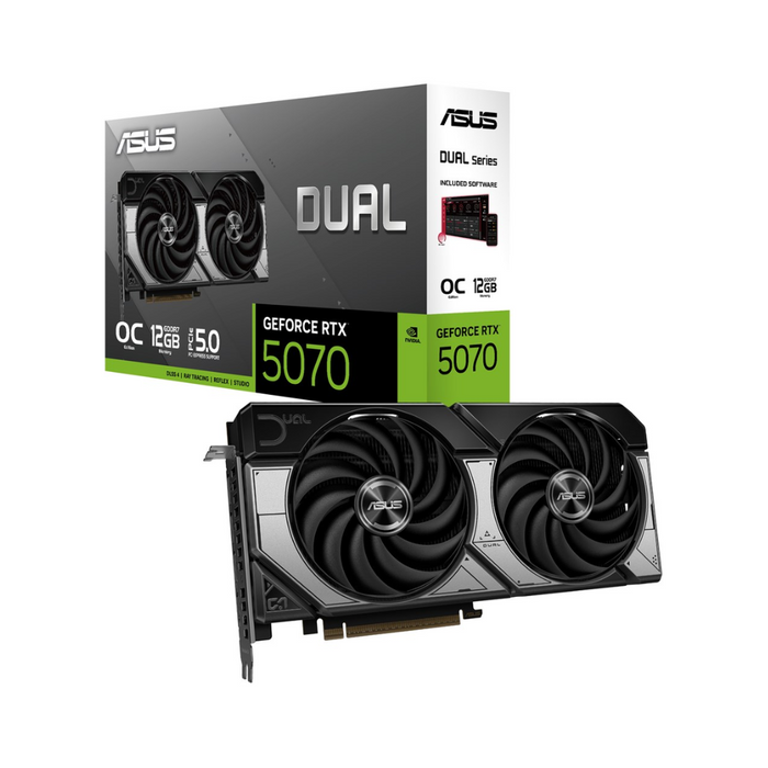 Asus Dual NVIDIA GeForce RTX 5070 OC 12GB
