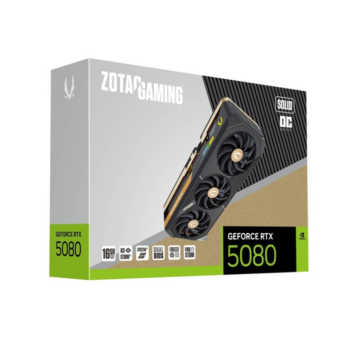 Zotac SOLID GeForce RTX 5080 OC 16GB