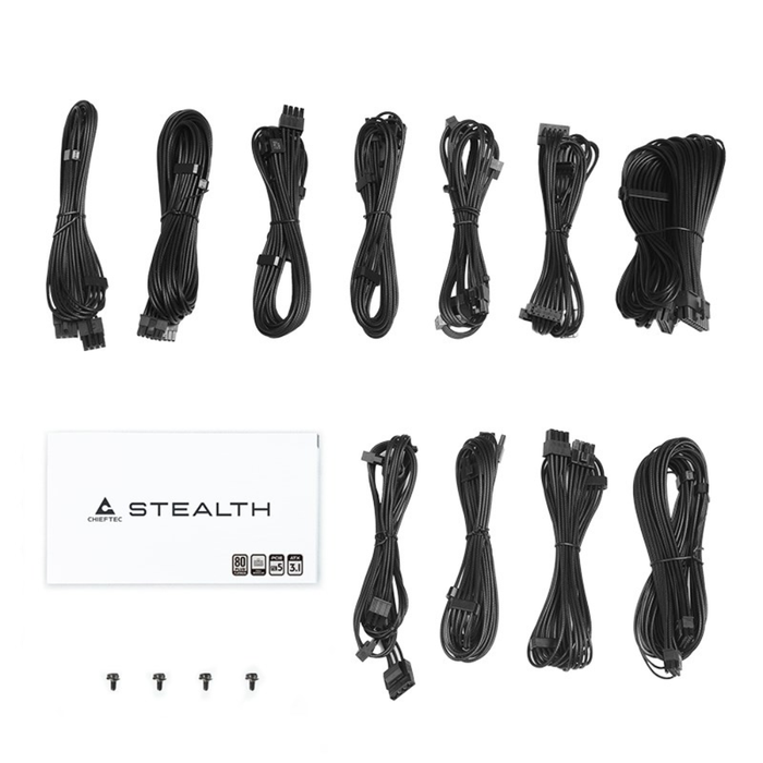 Chieftec Power Supply Stealth Vega M Series Platinum 1200W