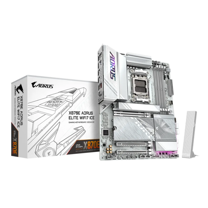 Gigabyte Motherboard X870E AORUS ELITE WIFI7 ICE