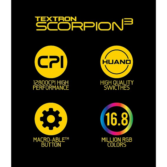 Armaggeddon Wired Gaming Mouse Scorpion 3