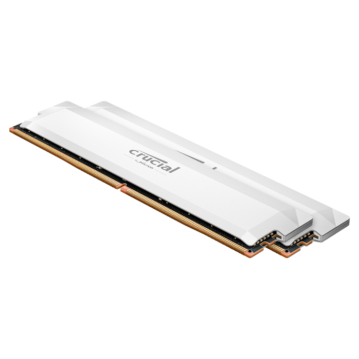 Crucial RAM 64GB (2x32GB) DDR5 6400 CL40 White