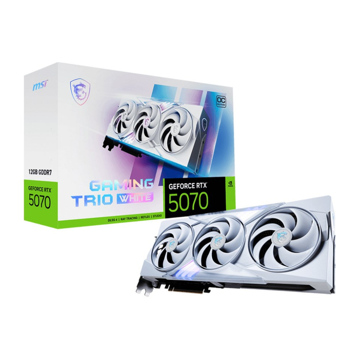 MSI Gaming Trio GeForce RTX 5070 OC 12GB White