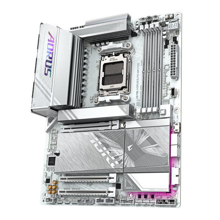 Gigabyte Motherboard X870E AORUS ELITE WIFI7 ICE