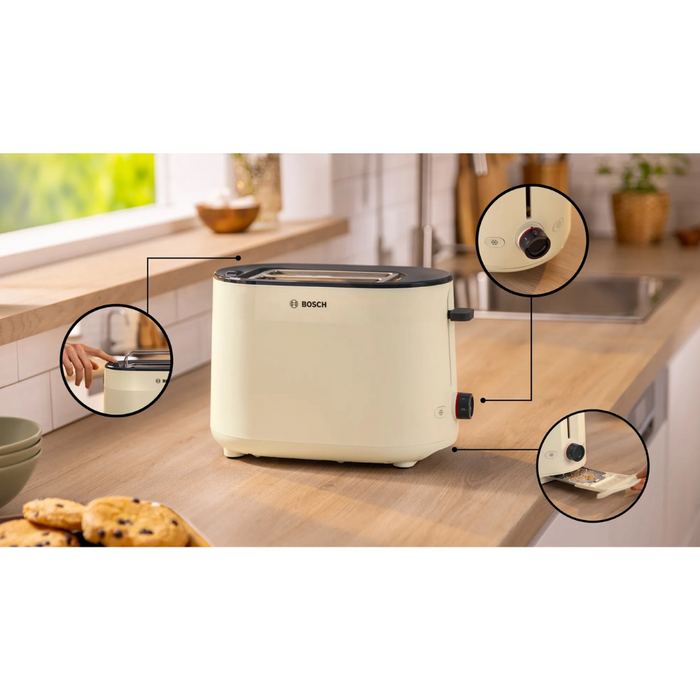 Bosch TAT2M127 Compact Toaster