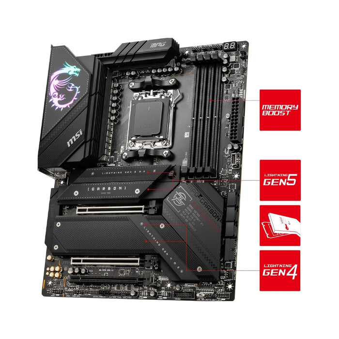 MSI Motherboard MPG X670E CARBON WiFi