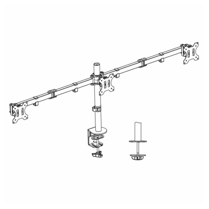ACT Triple Desk Mount 13-27″