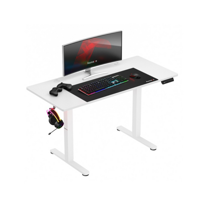 Huzaro Hero 8.2 Electric Gaming Desk White
