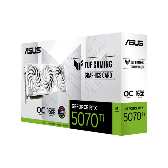 Asus TUF GeForce RTX 5070 Ti OC 16GB White