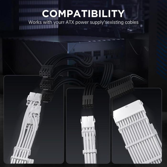 Asiahorse PCIe 5.0 4-Kit White