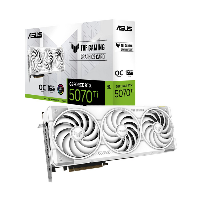 Asus TUF GeForce RTX 5070 Ti OC 16GB White