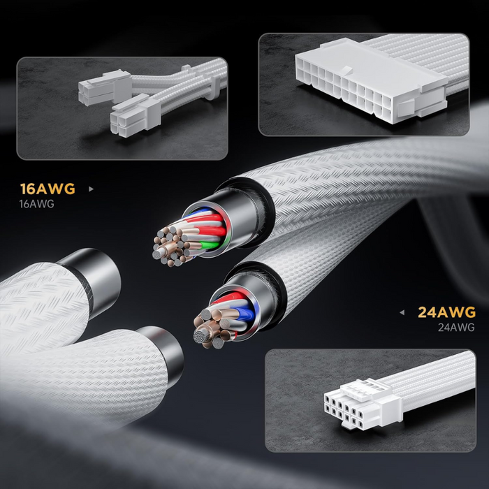 Asiahorse PCIe 5.0 4-Kit White