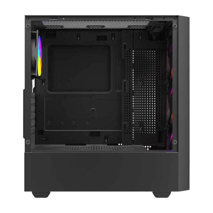 Savio PC Case Noctis Flow RGB Black