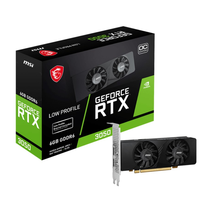 MSI GeForce RTX 3050 LP OC 6GB