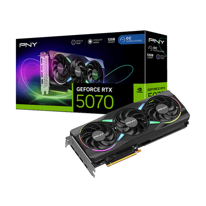 PNY Verto RTX 5070 OC ARGB 12GB