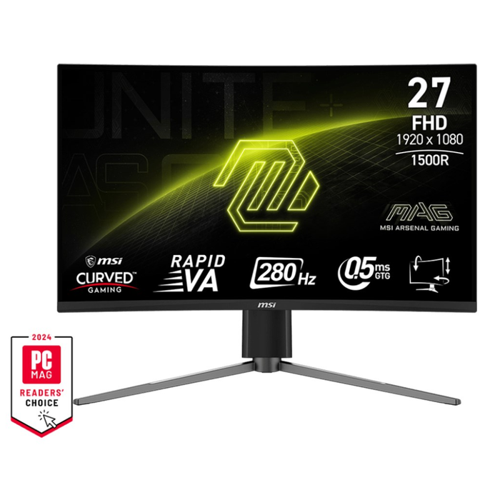 MSI Gaming Monitor MAG 276CPXF 27" FHD 280Hz