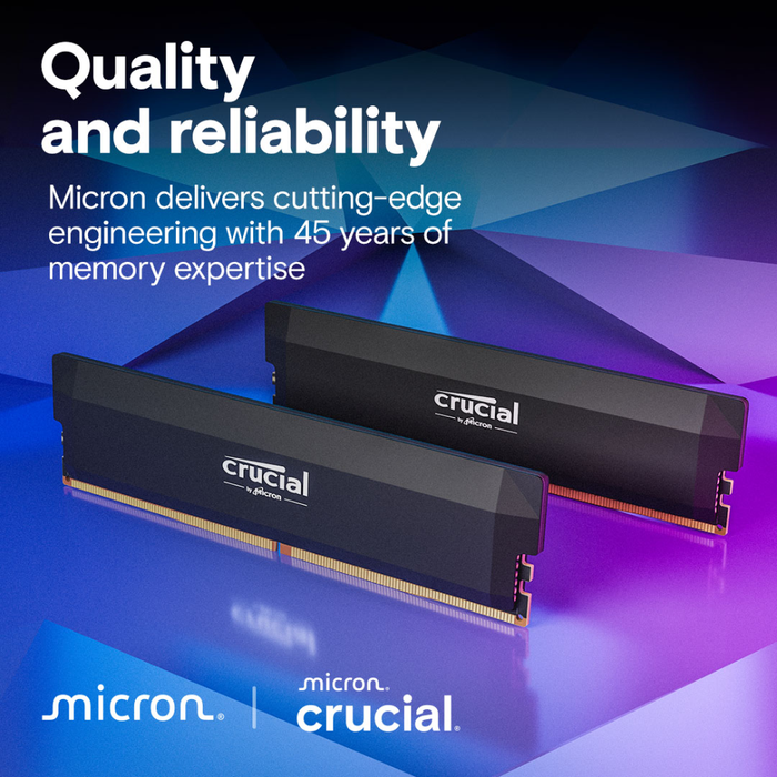 Crucial RAM 32GB (2x16GB) DDR5 6000