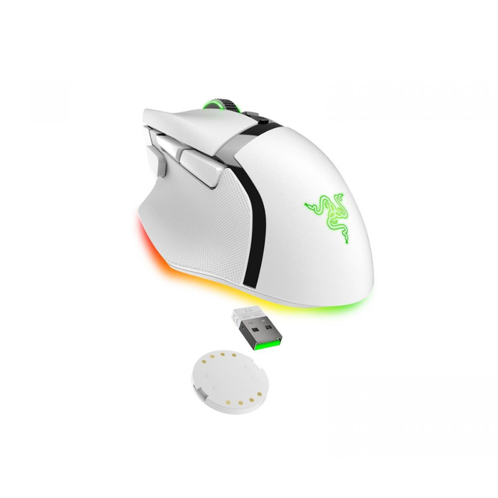 Razer Wireless Gaming Mouse Basilisk V3 Pro 30k White