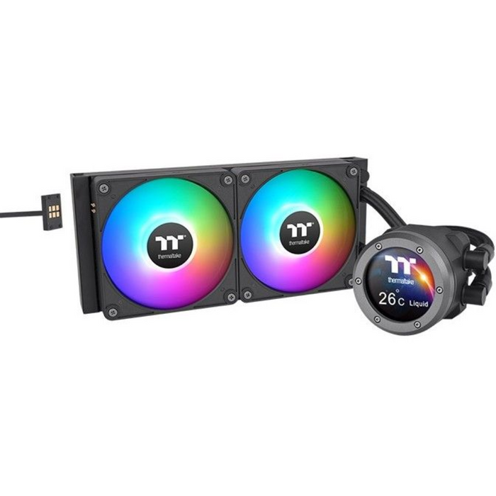 Thermaltake Liquid Cooler TH240 V2 Ultra EX RGB Black