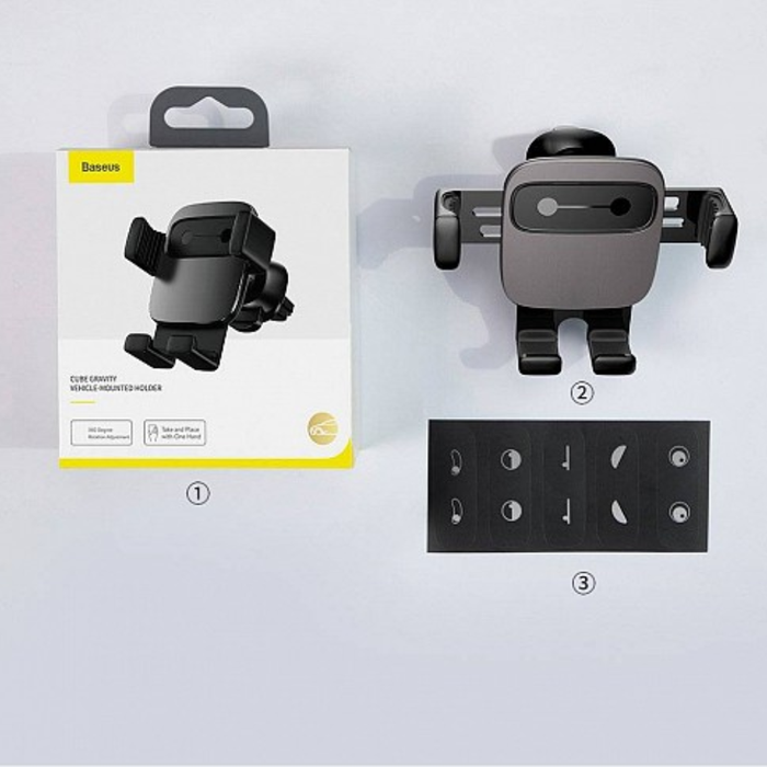 Baseus Car Mount CUBE GRAVITY
