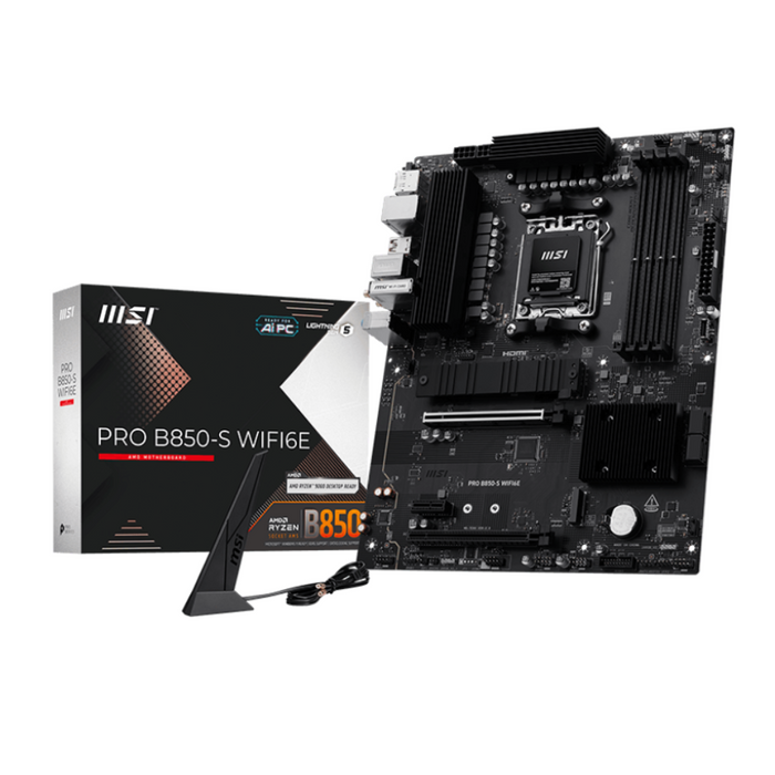 MSI Motherboard PRO B850-S WiFi6E