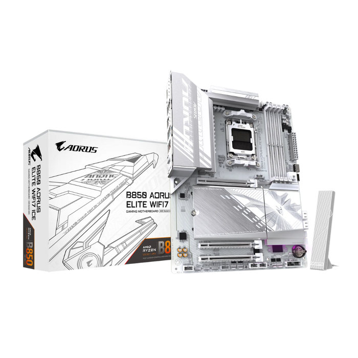 Gigabyte Motherboard B850 Aorus Elite WiFi7 ICE