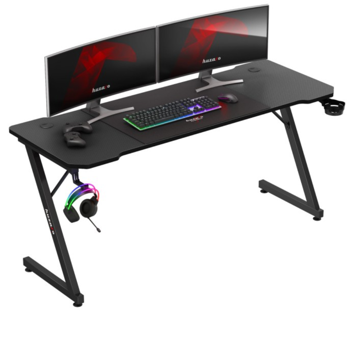 Huzaro Hero 4.8 Gaming Desk Black