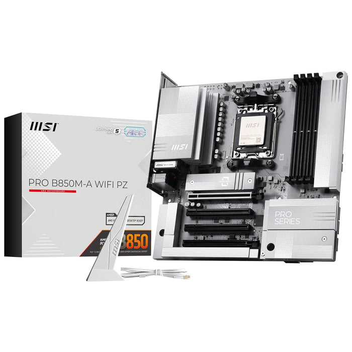 MSI Motherboard PRO B850M-A WiFi Project Zero