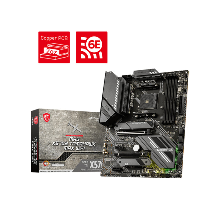 MSI Motherboard MAG X570S Tomahawk Max WiFi