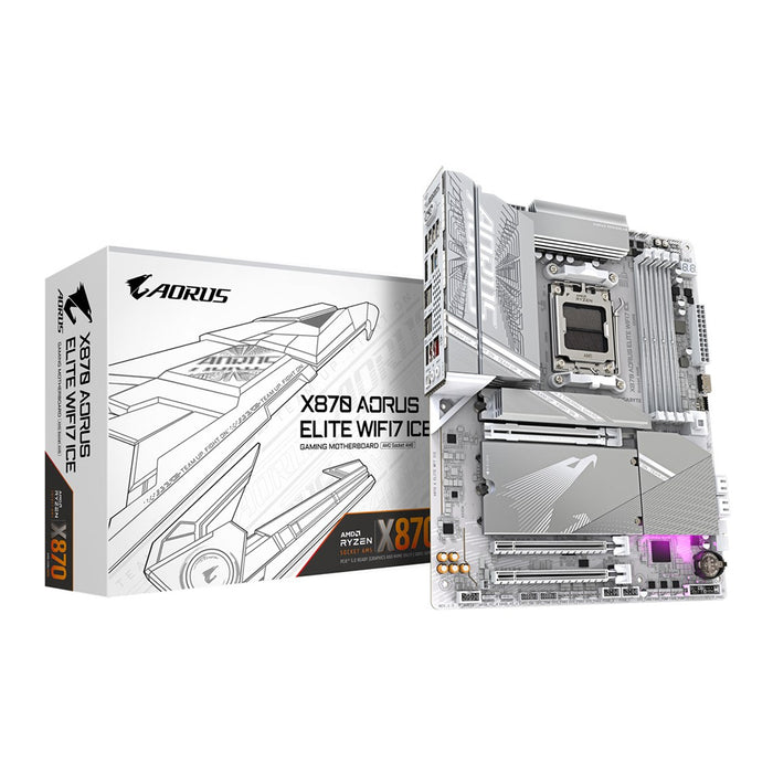 Gigabyte Motherboard X870 AORUS ELITE WIFI7 ICE