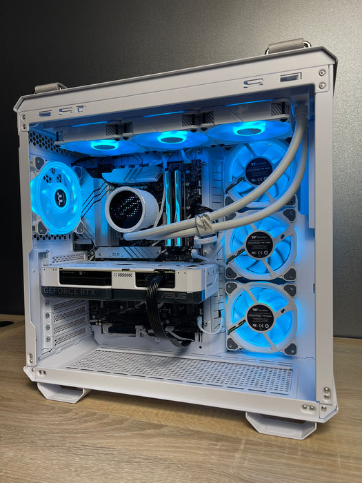 Custom Gaming PC/ The All White - All Asus/ i9-14900KF/ 32GB/ 1TB SSD NVMe/ RTX 4070 Ti SUPER