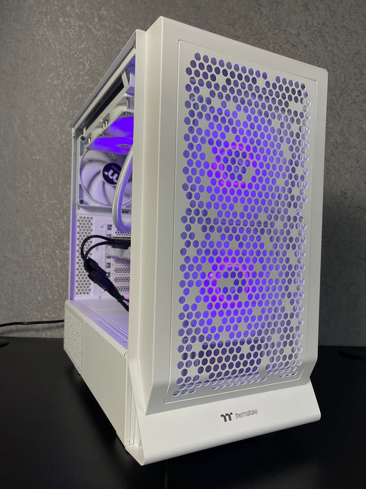 Thermaltake PC Case Ceres 330 TG ARGB White Mid