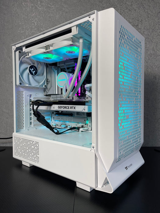 Thermaltake PC Case Ceres 330 TG ARGB White Mid