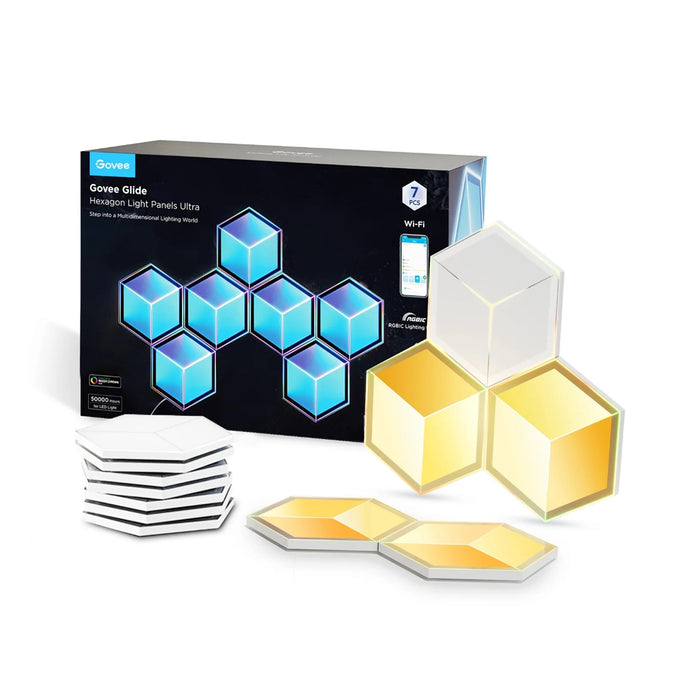 Govee Gaming Wall Glide Hexa Ultra Light Panels H606A