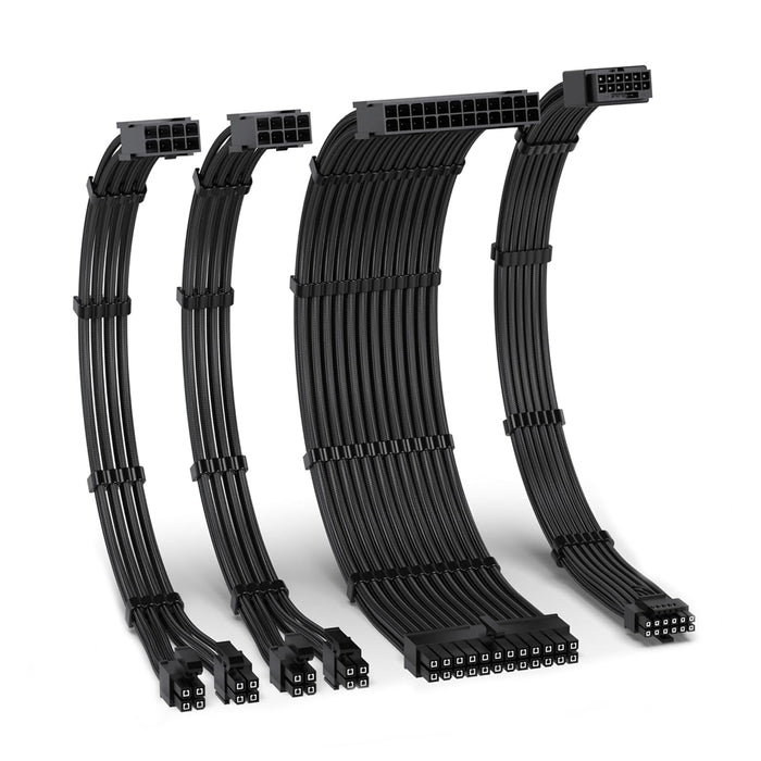 AsiaHorse PCIE5.0 Extension Sleeved Braided Cables x4
