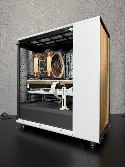 Fractal PC Case North White